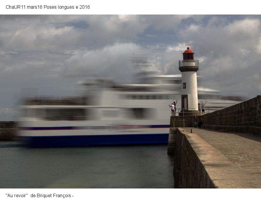 Au revoir de François Briquet - Photo Club d'Aix-les-Bains